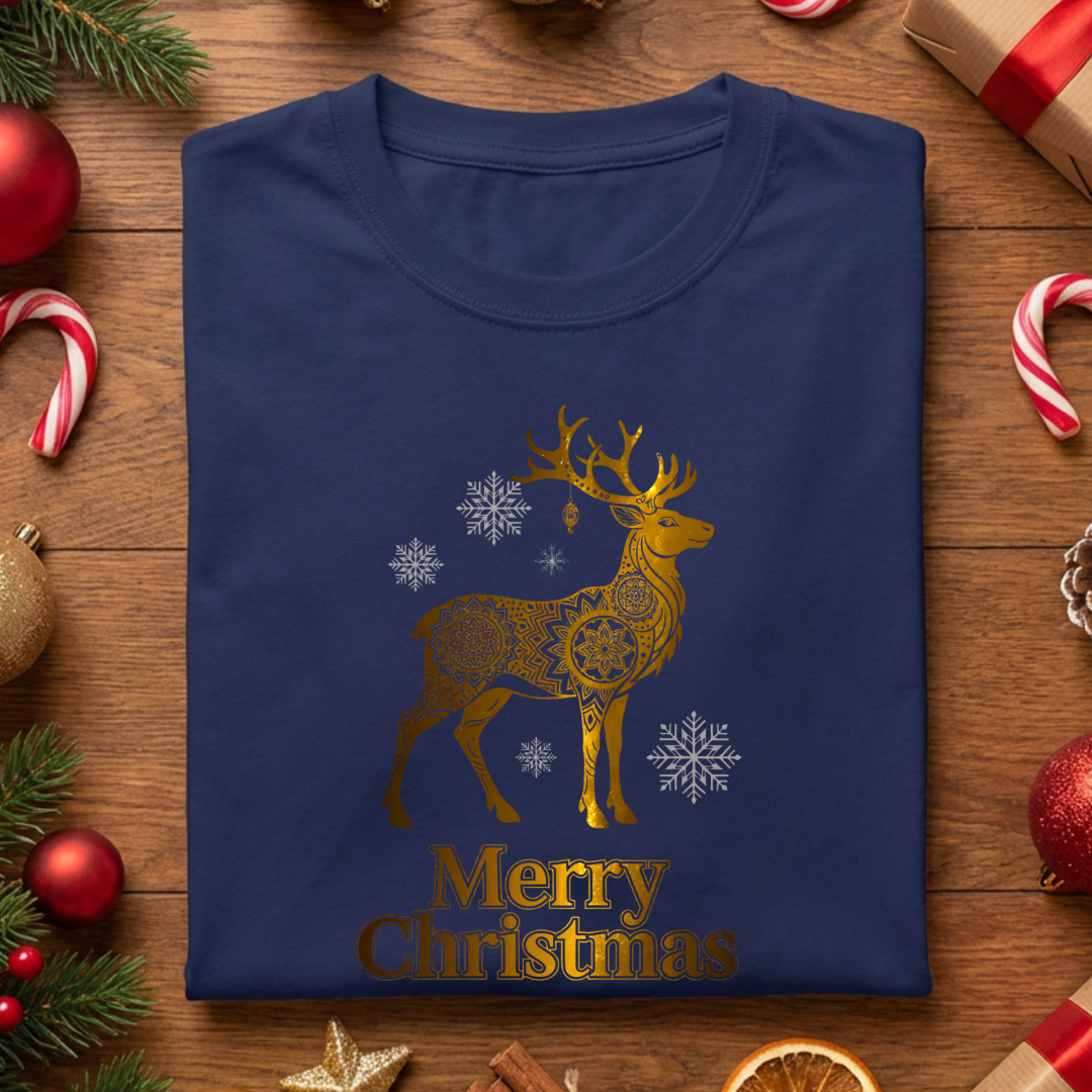 Merry Christmas - Mandala Raindeer
