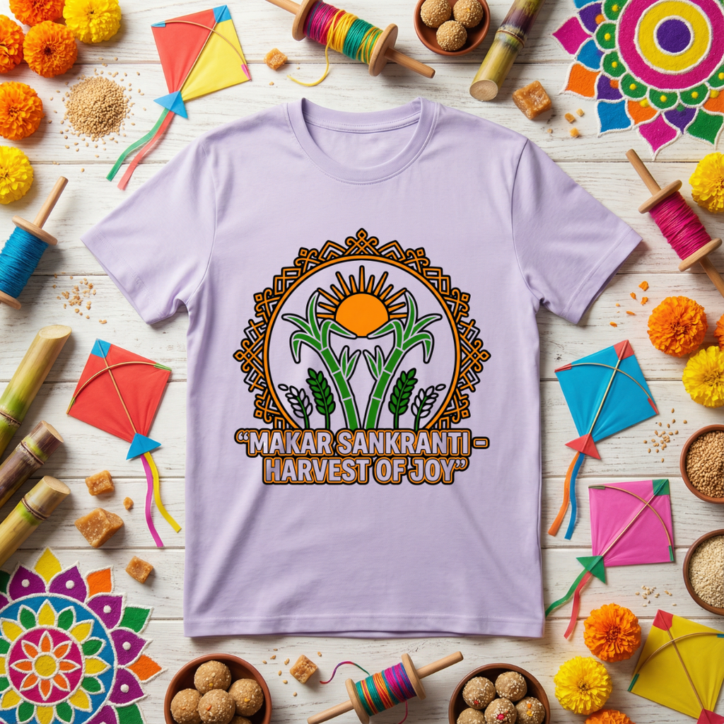 Makar Sankranti - Harvest of Joy tee