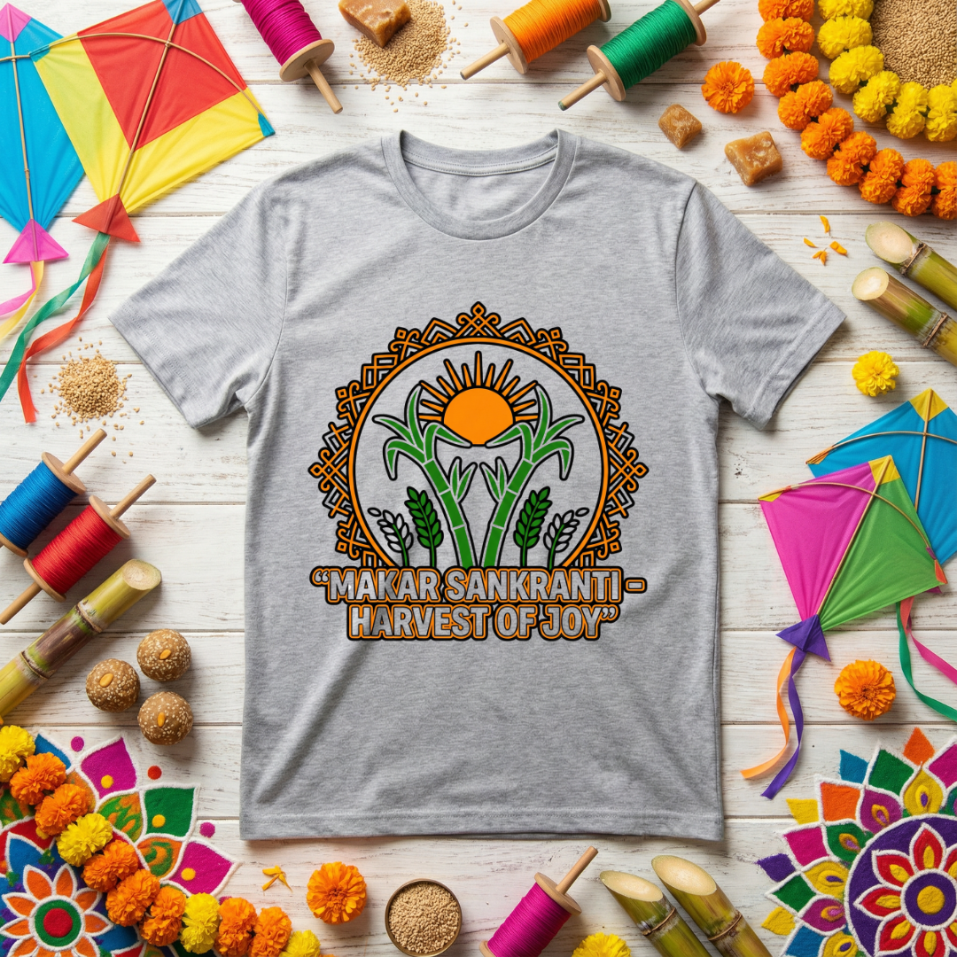 Makar Sankranti - Harvest of Joy tee