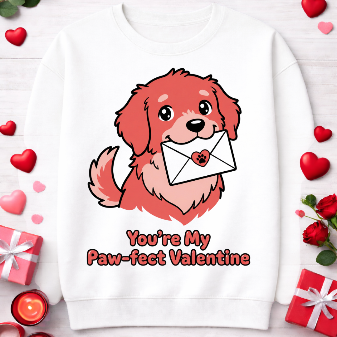 Unisex Sweatshirt - You're My Paw-fect Valentine