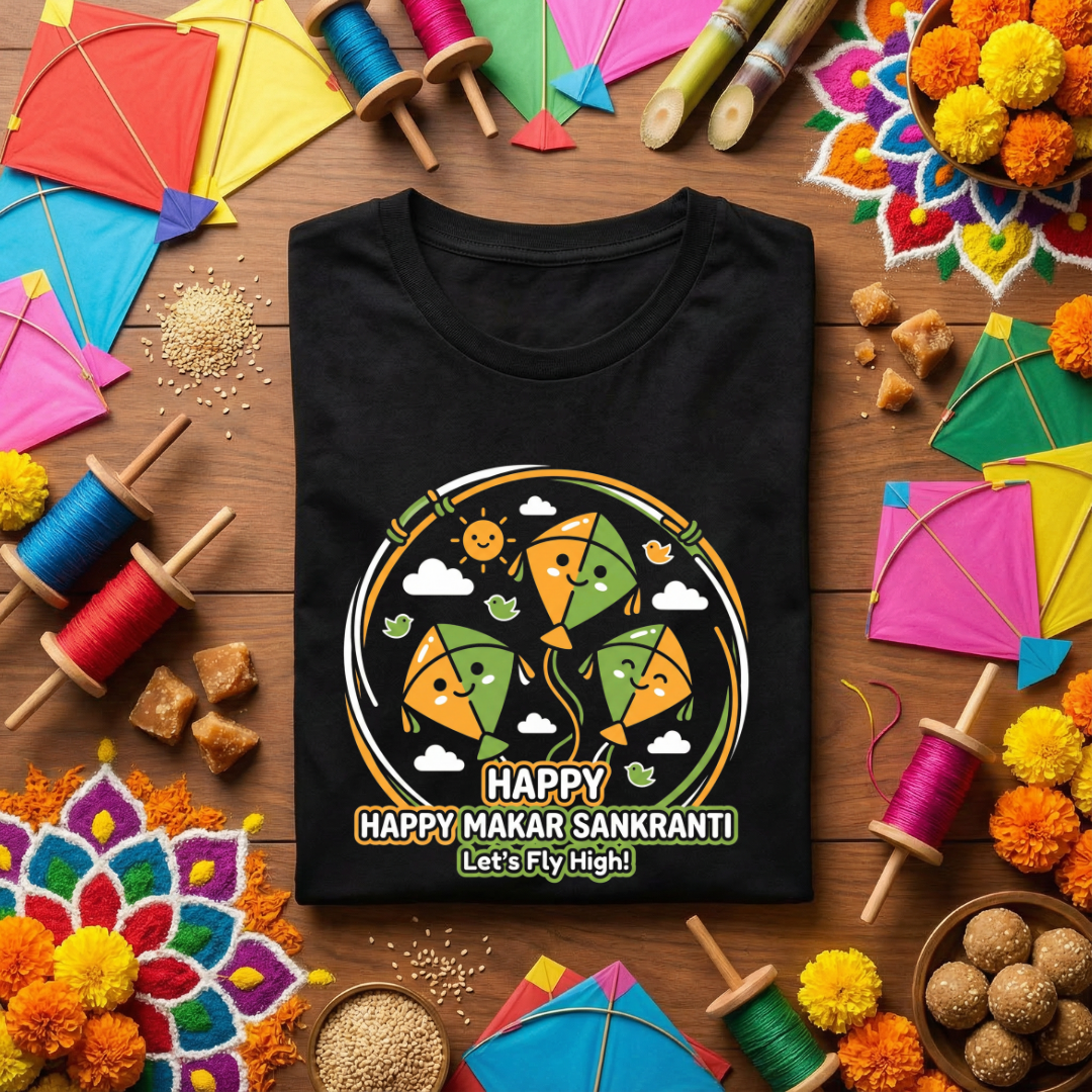 Happy Makar Sankranti - Let's Fly High