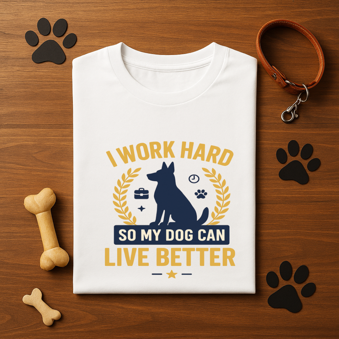 I work Hard for Dog