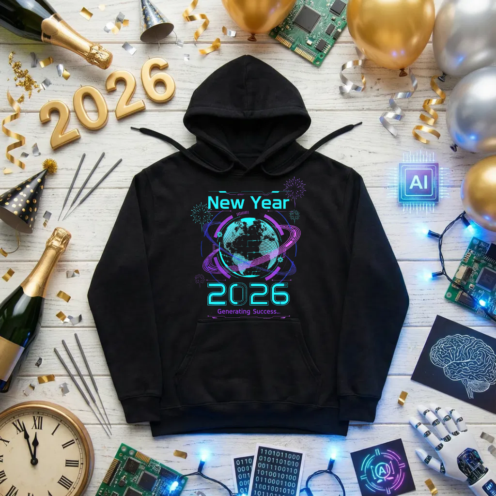 New Year 2026 - Generating Success Unisex Hoodie