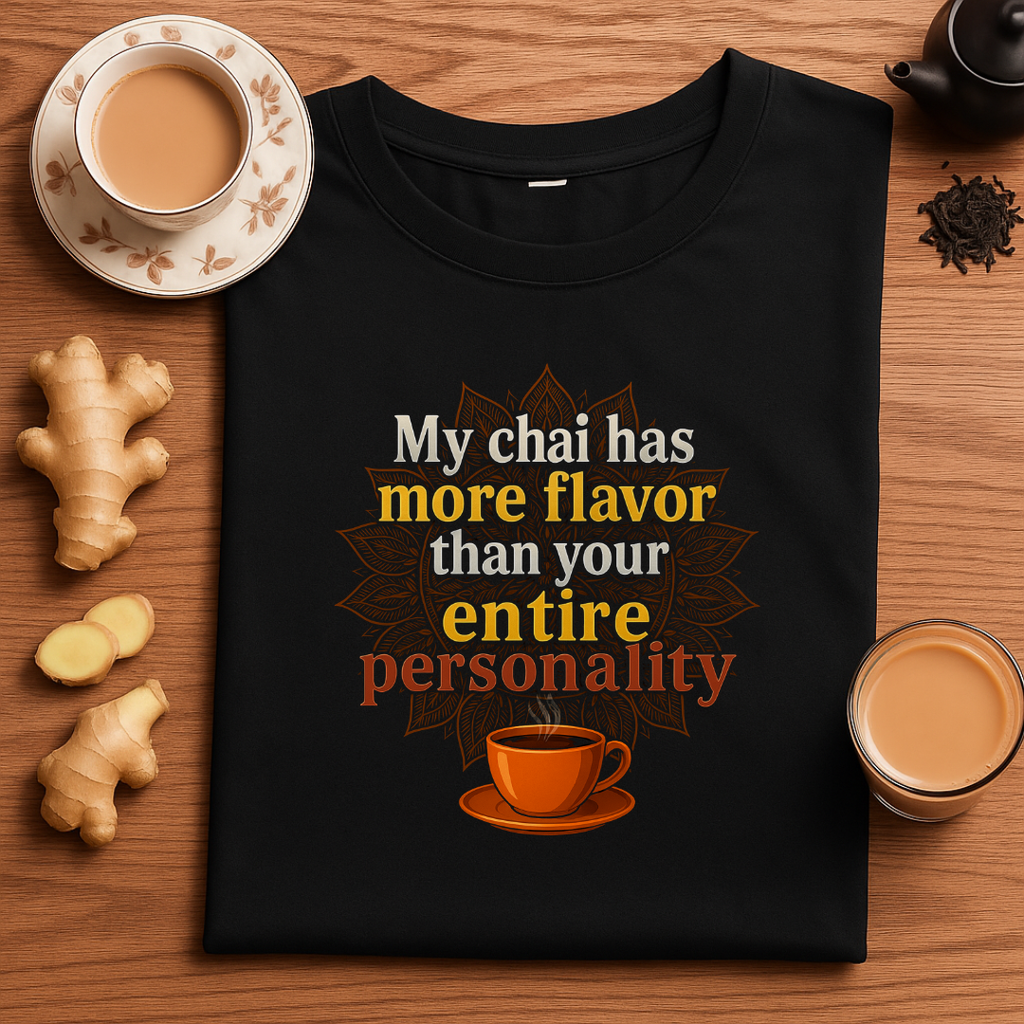 My chai has more flavor