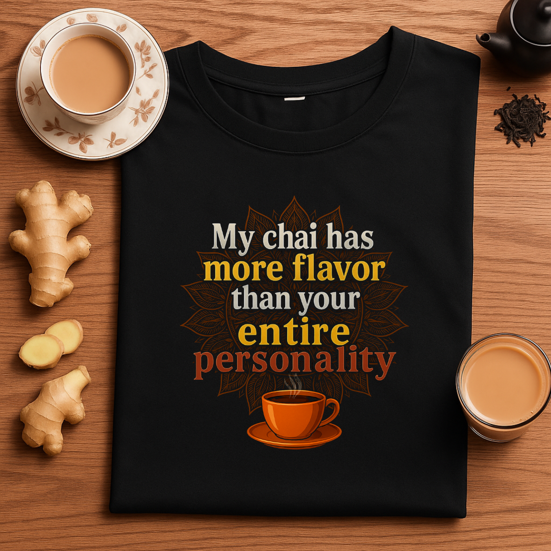 My chai has more flavor