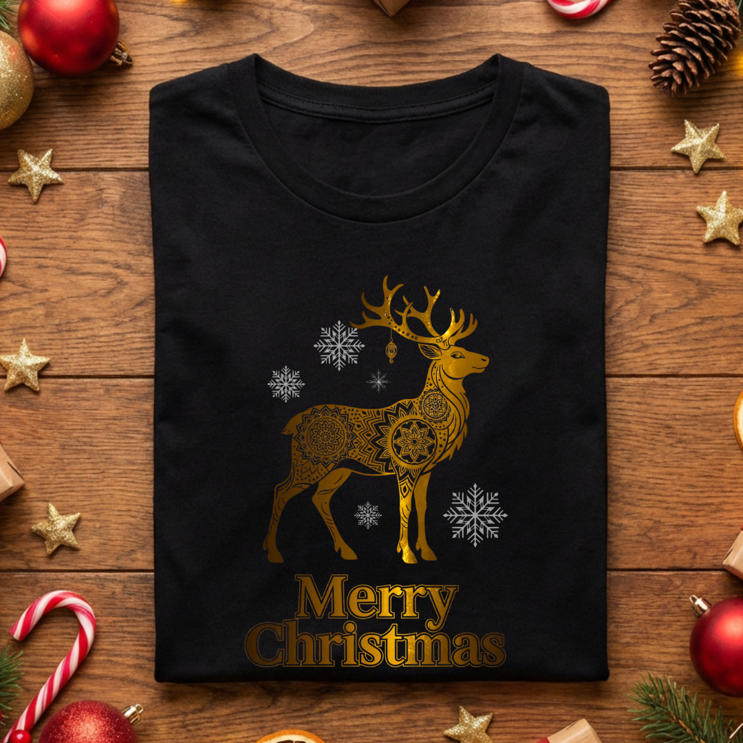 Merry Christmas - Mandala Raindeer