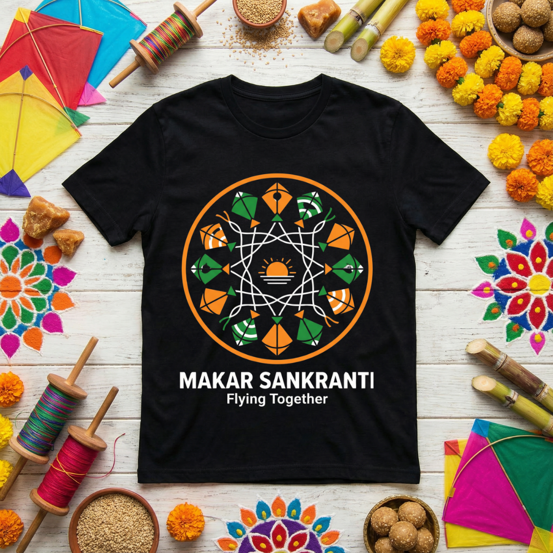 Makar Sankranti - Flying Together
