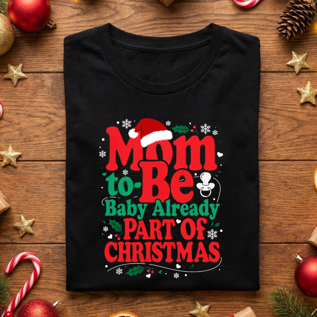 Mom to be in Christmas