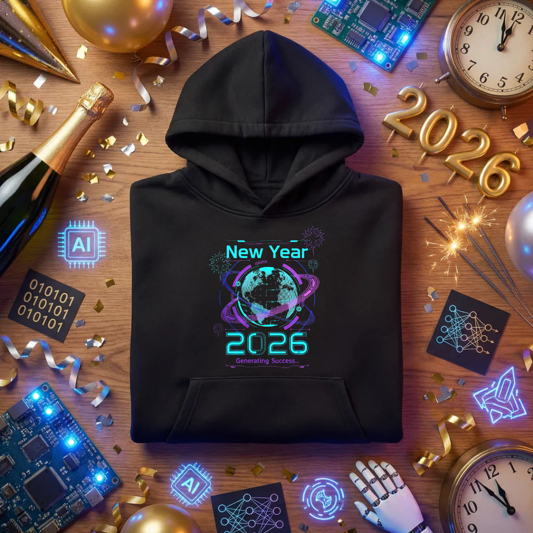 New Year 2026 - Generating Success Unisex Hoodie