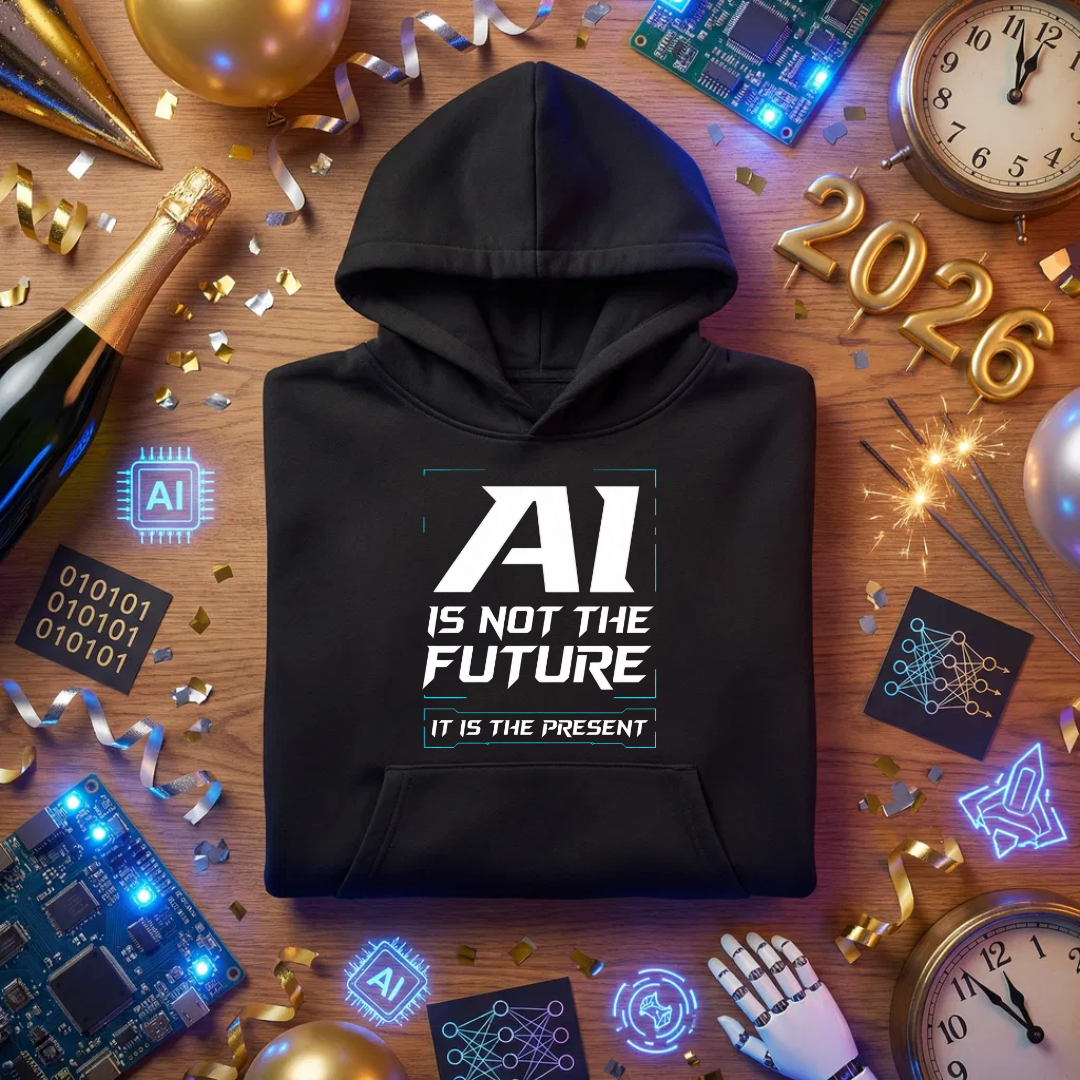 AI Is Not the Future - Unisex Hoodie