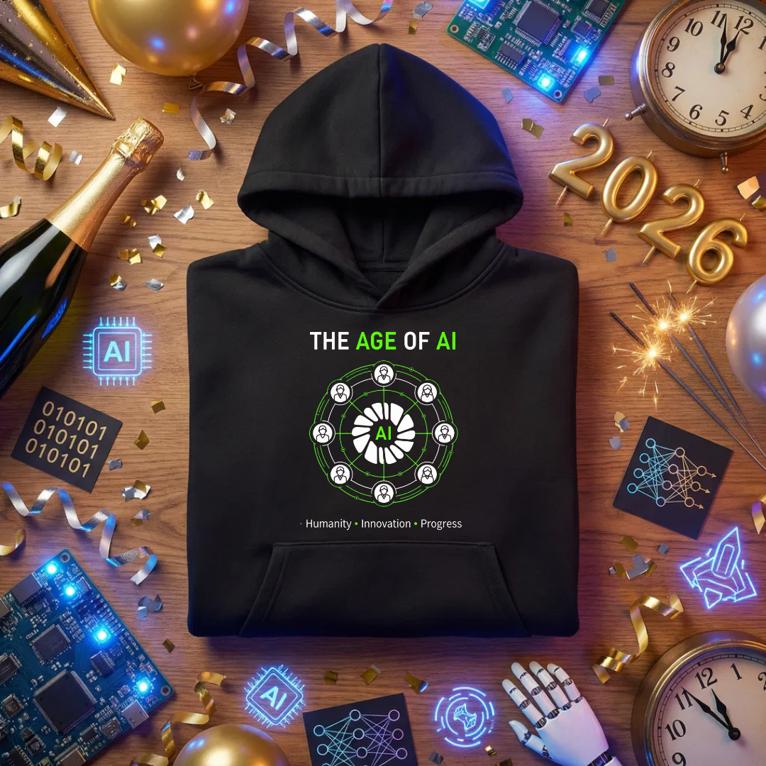 The Age of AI - Unisex Hoodie