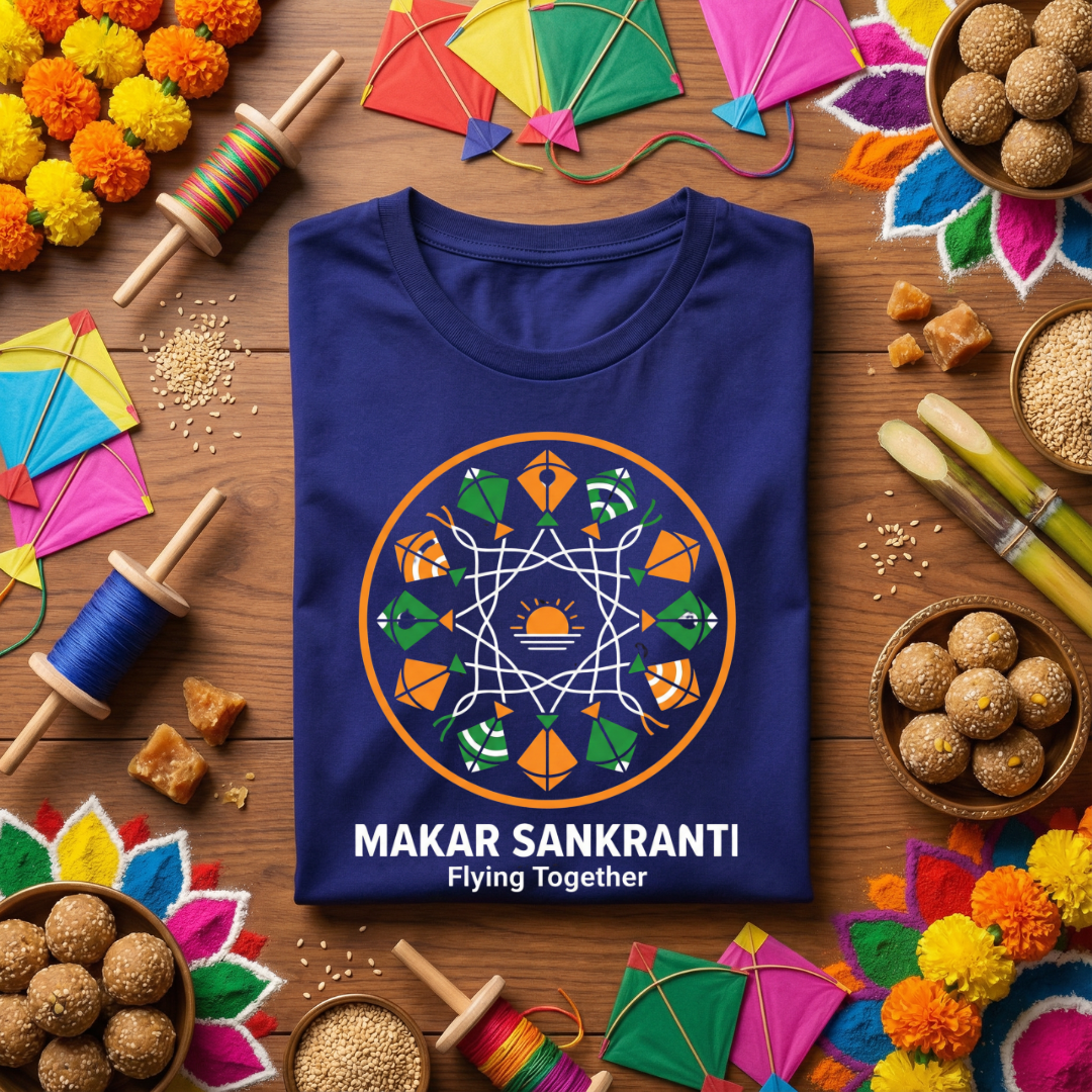 Makar Sankranti - Flying Together