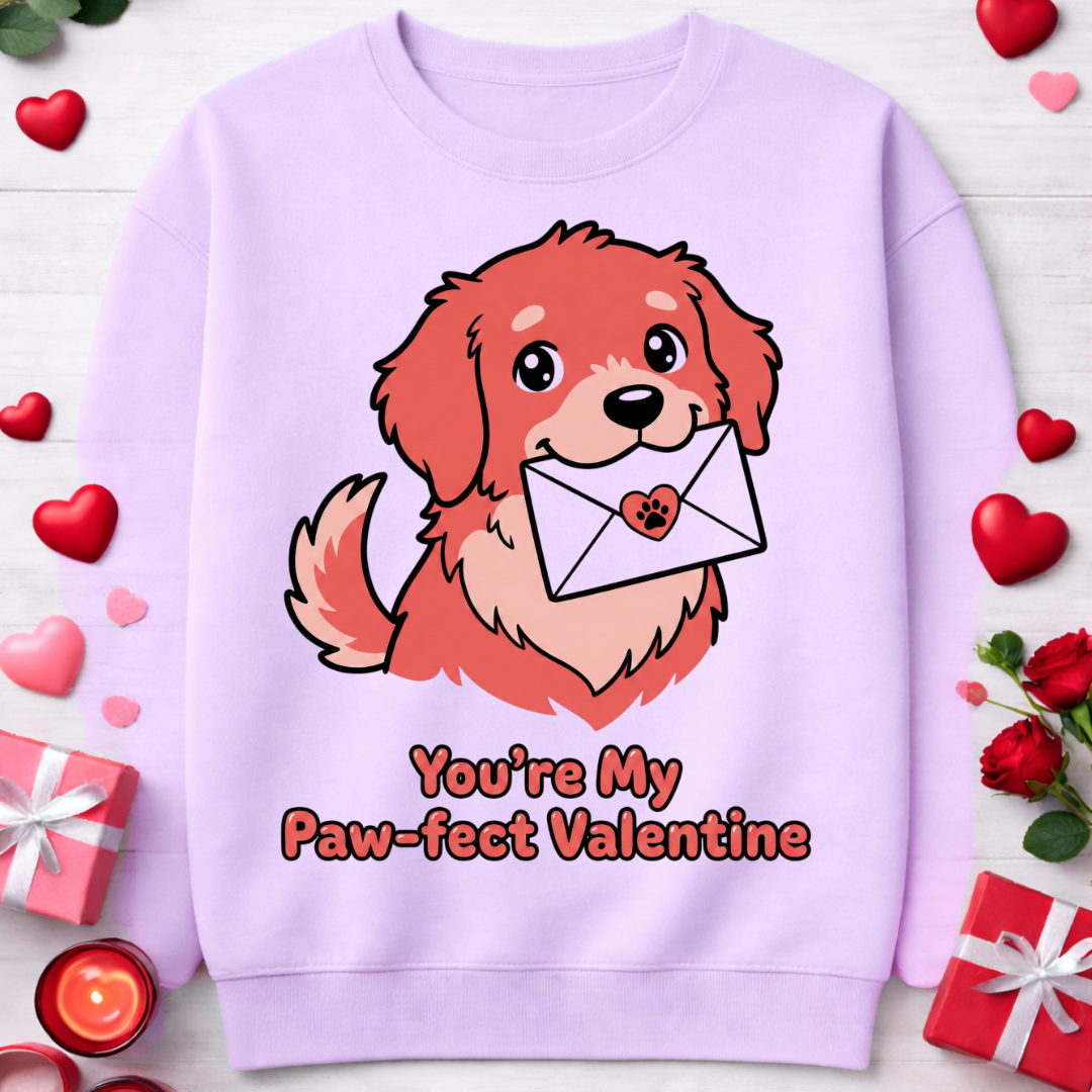 Unisex Sweatshirt - You're My Paw-fect Valentine
