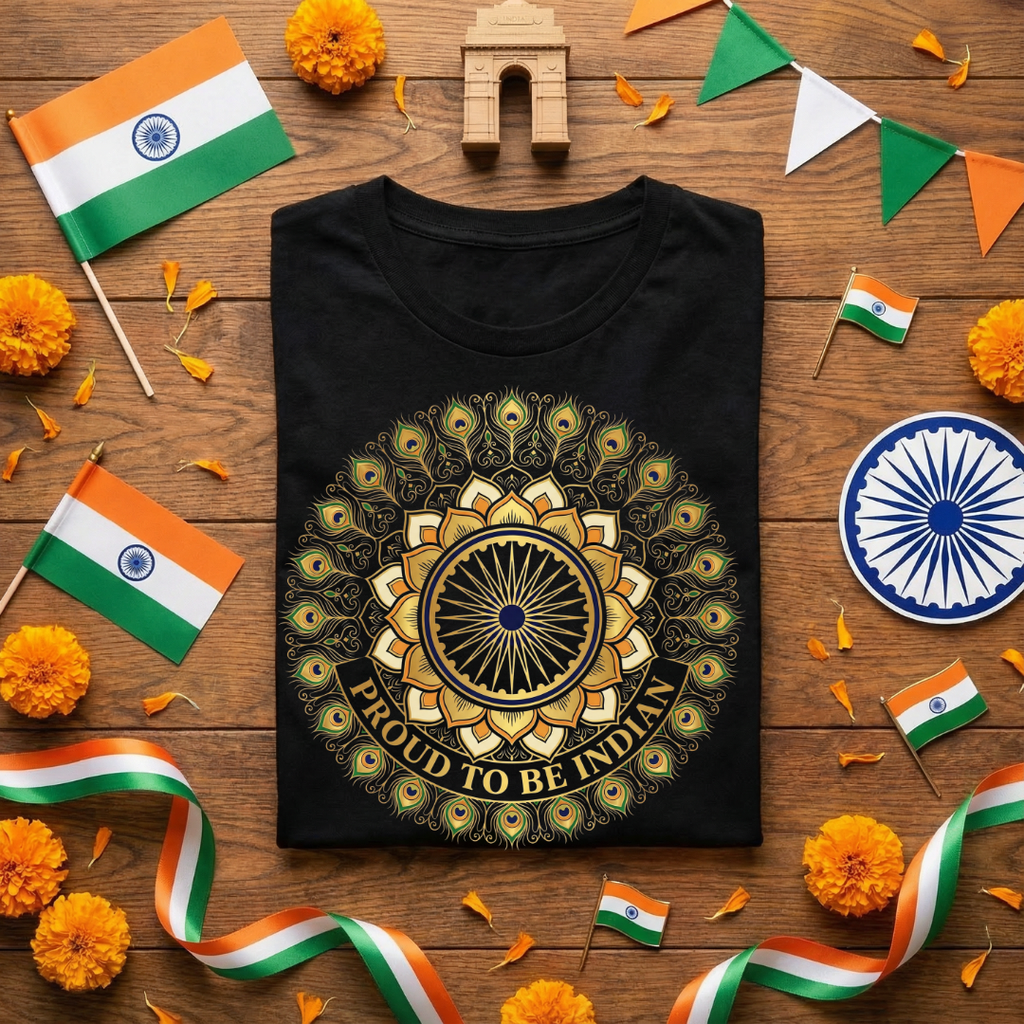 Proud To be Indian - Royal Peacock