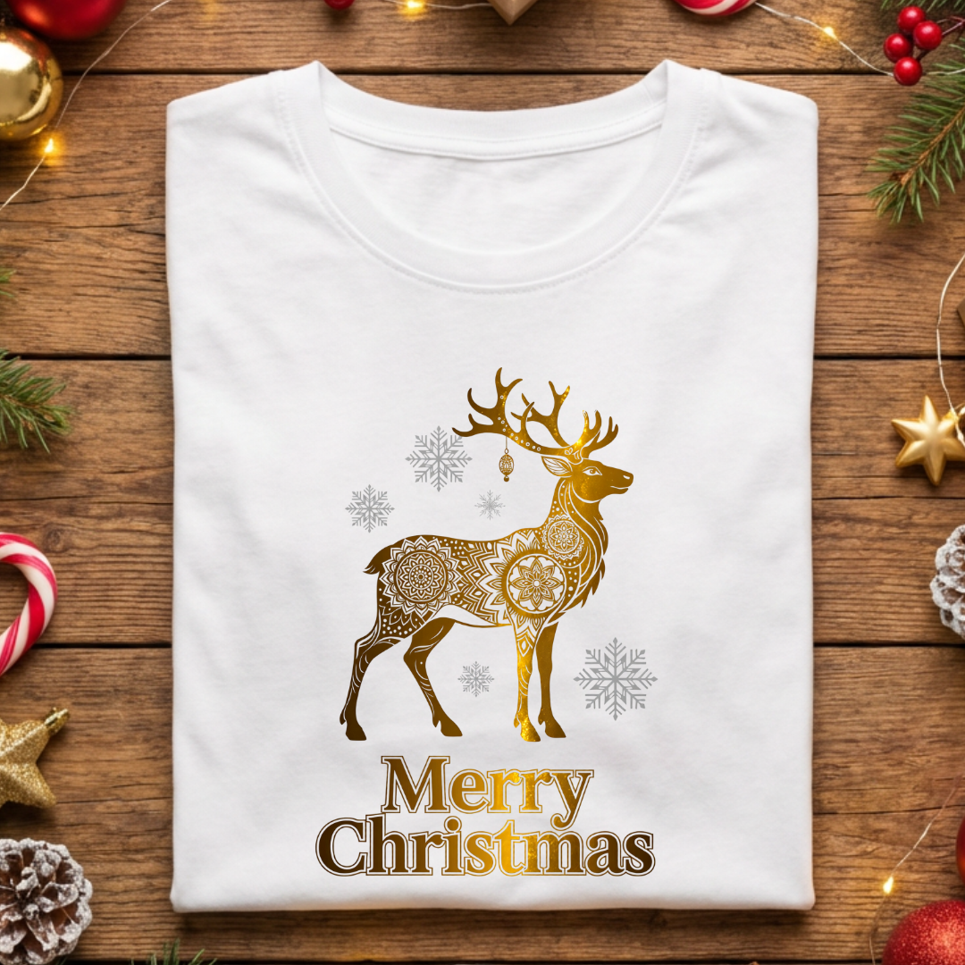 Merry Christmas - Mandala Raindeer