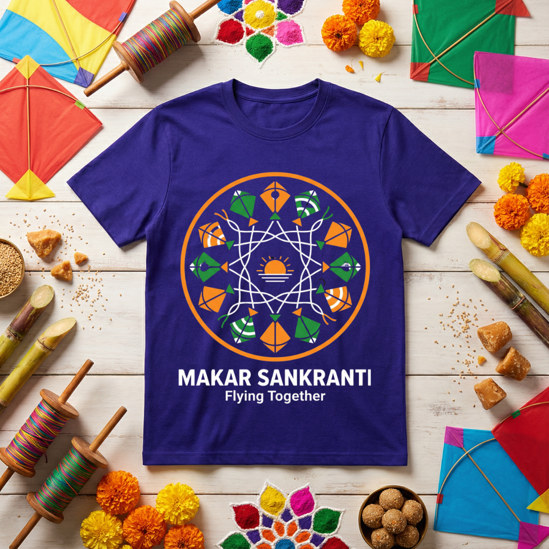 Makar Sankranti - Flying Together