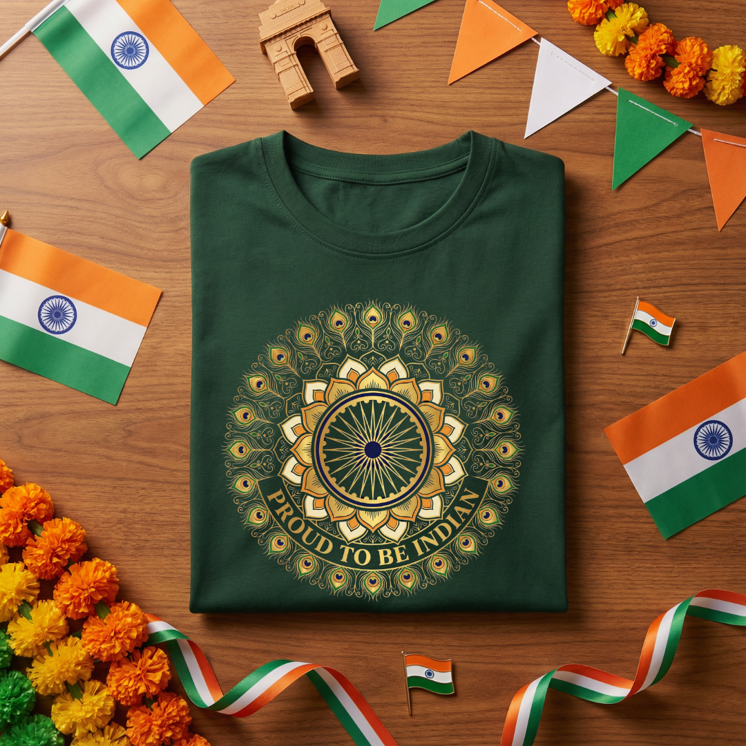 Proud To be Indian - Royal Peacock