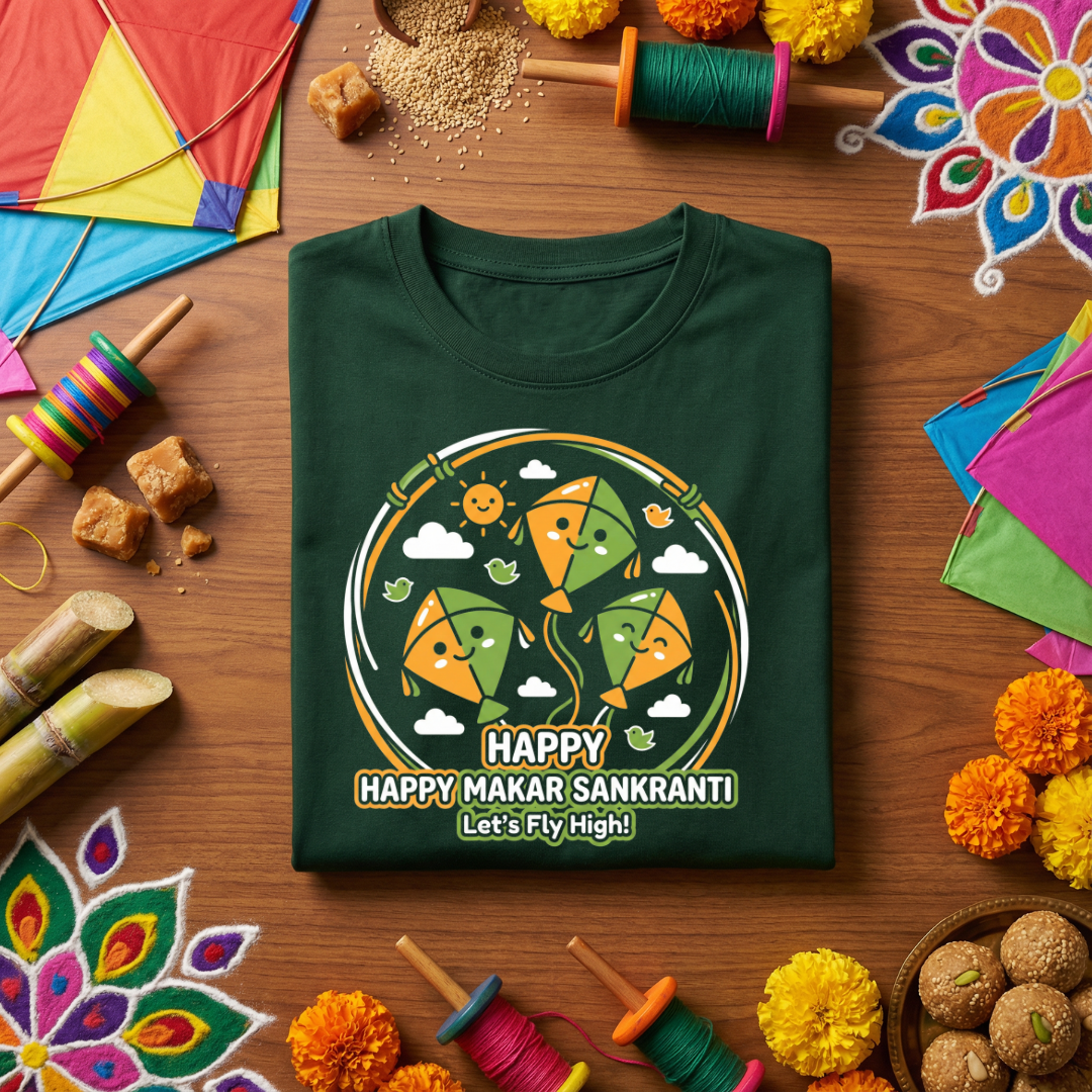 Happy Makar Sankranti - Let's Fly High