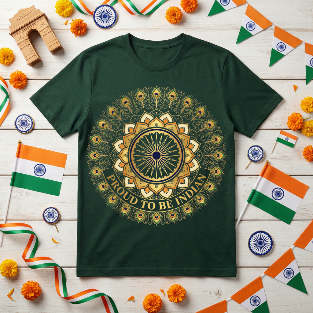 Proud To be Indian - Royal Peacock