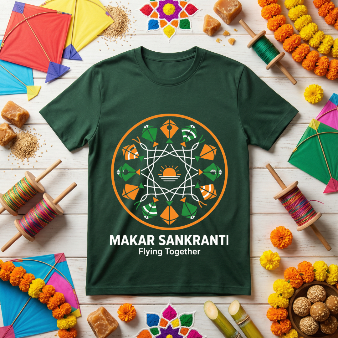 Makar Sankranti - Flying Together