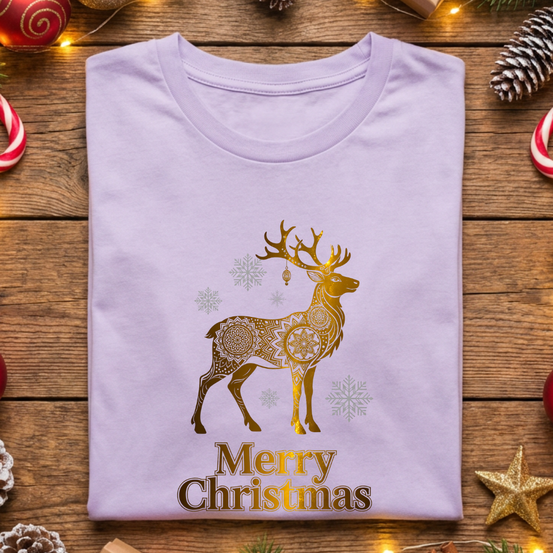 Merry Christmas - Mandala Raindeer