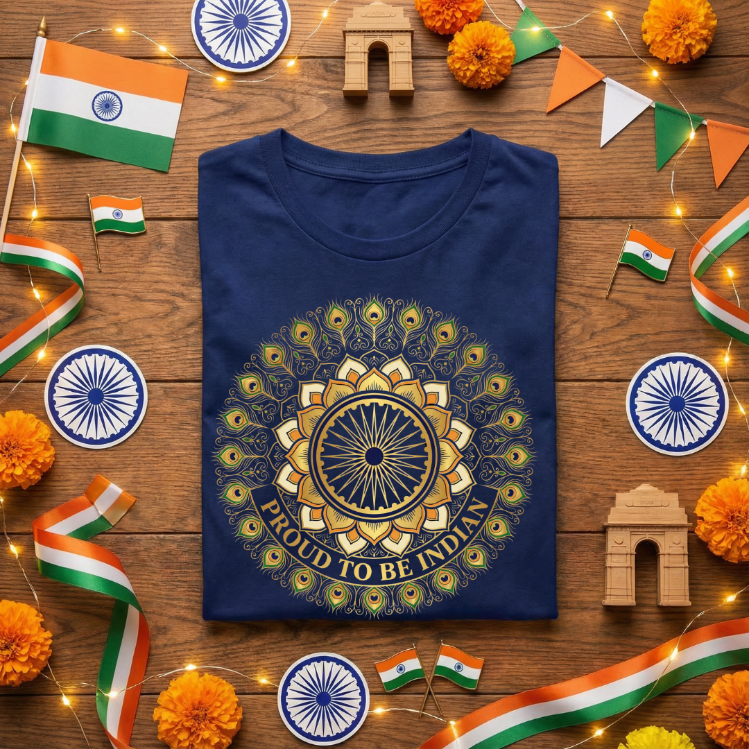 Proud To be Indian - Royal Peacock