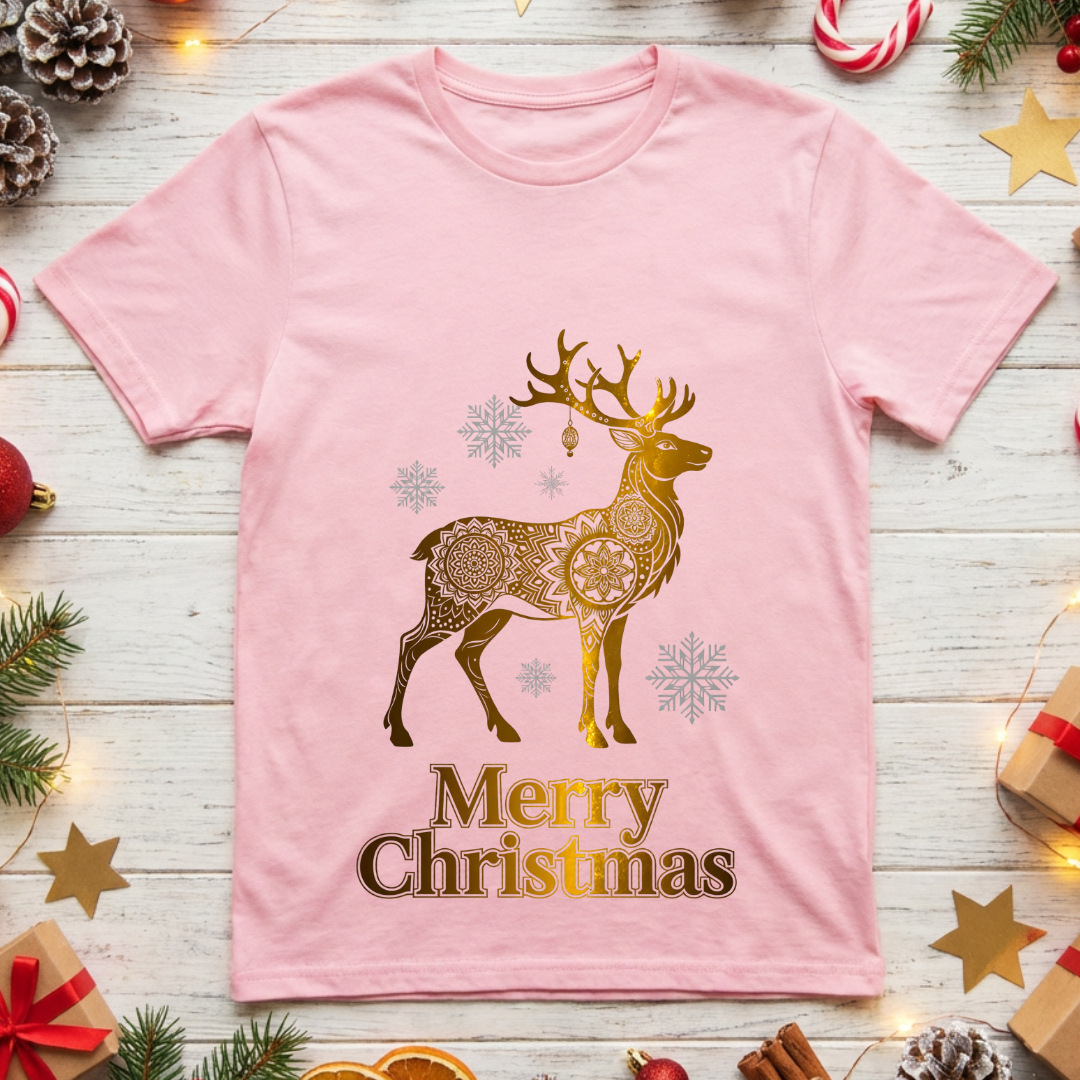 Merry Christmas - Mandala Raindeer
