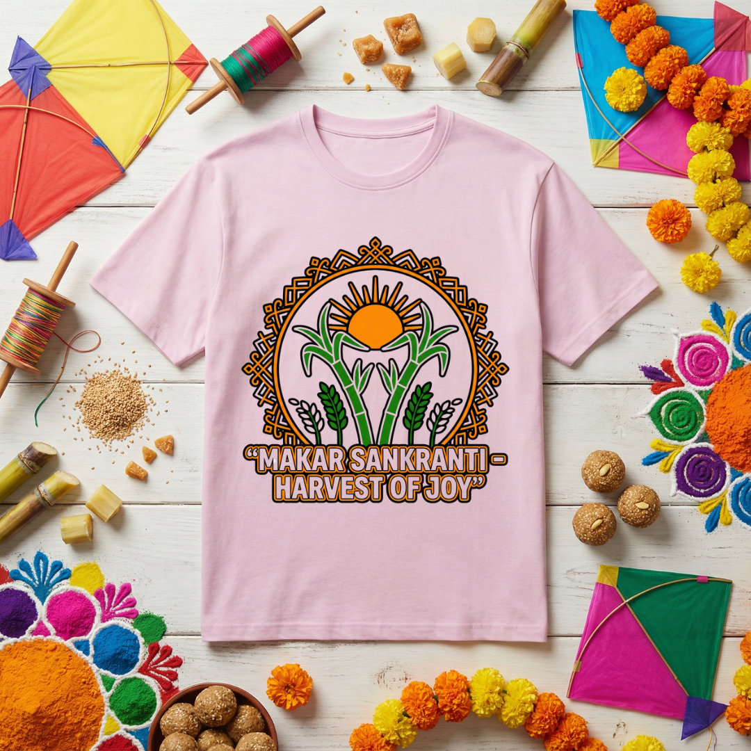 Makar Sankranti - Harvest of Joy tee
