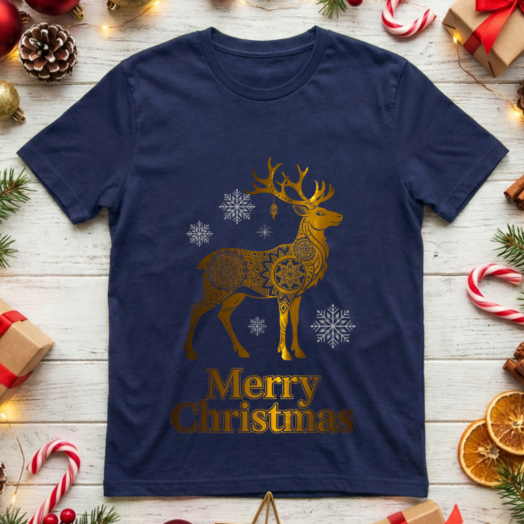 Merry Christmas - Mandala Raindeer
