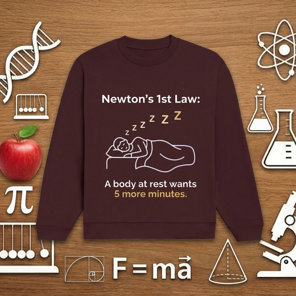Newton's 1st Law - Unisex Sweatshirt